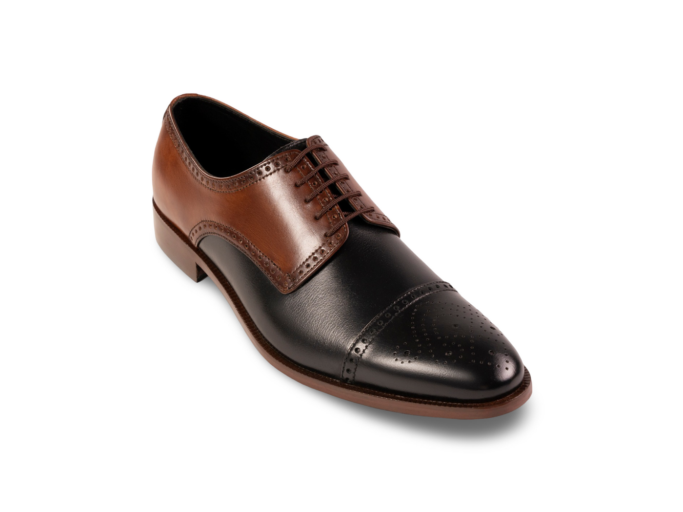 Two-Toned Alfred Formal Lace-Up Shoes – Elegance for the Modern Gentleman