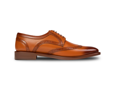 Shelby Brogue Formal Lace-Up Shoes – handwrought Elegance for Men