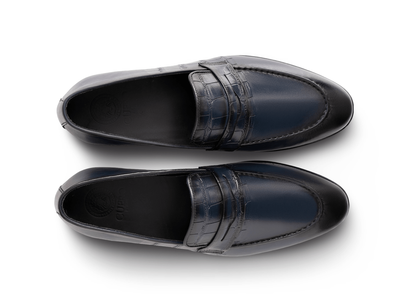 Alton Men Leather Blue Loafers – A Masterpiece of Craftsmanship & Comfort