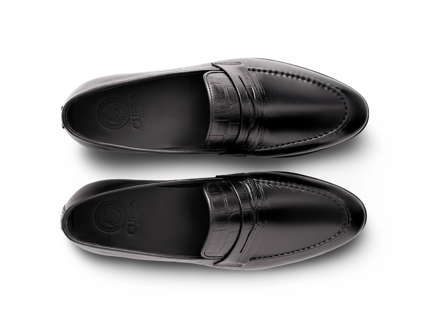 Hudson Black Loafers for Men – Uniquely Handcrafted Elegance for Every Occasion