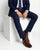 The Bourbon Brogue – Chestnut Wingtip Dress Shoes