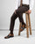 The Stratford Noir – Brown & Black Cap-Toe Oxford Dress Shoes