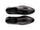 The Black Regent men’s black wingtip brogue dress shoes top view